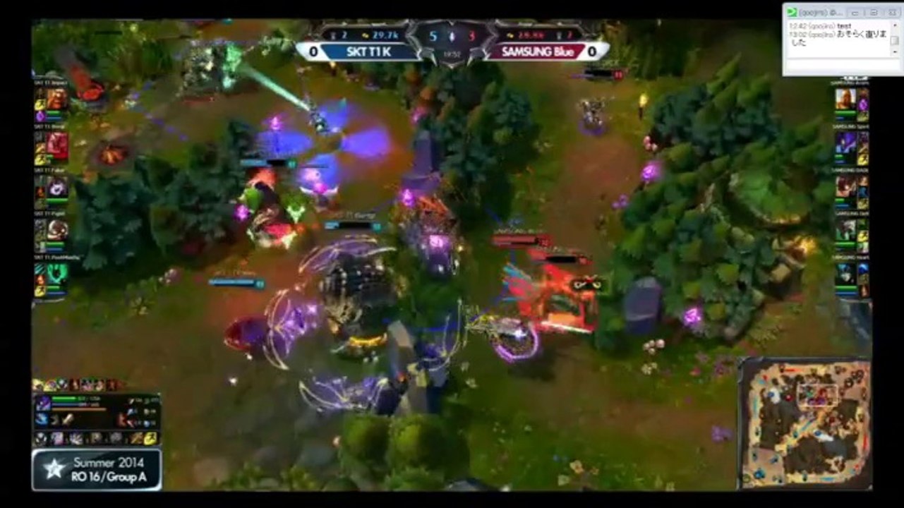 6/29 LoL Champs Summer Samsung Blue vs SKT T1 K-1