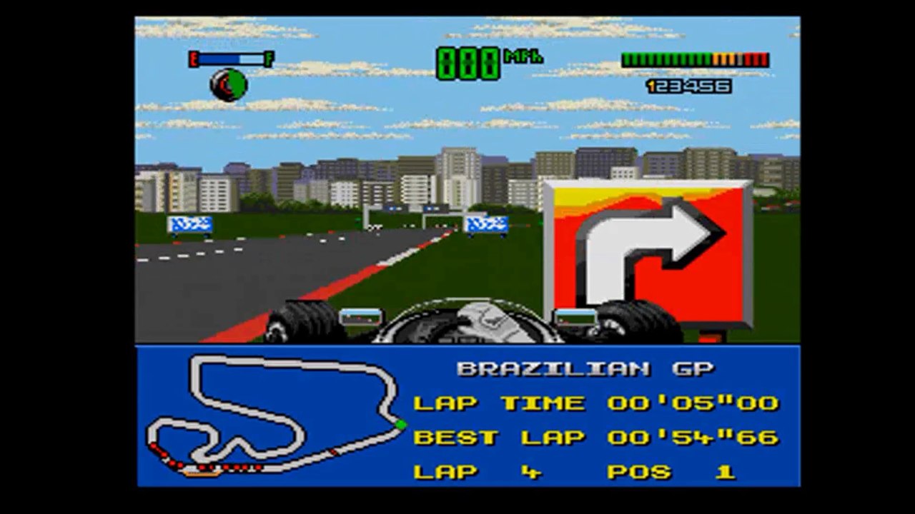 Sega Classics #07 - F1 World Championship Edition (Mega Drive)