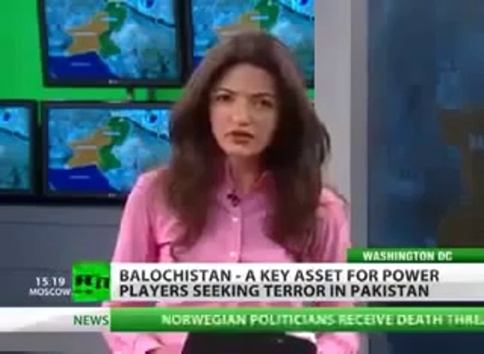 Russian News Channel RT TV shows us the real face of BLA, RAW  Mossad in Balochistan