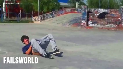 Skate Butt trick failsworld