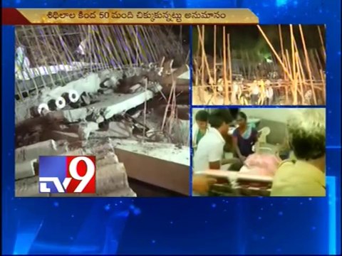 Chennai building collapse - One dead, several still trapped