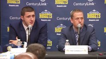 Gary Harris & Jusuf Nurkic Introduced By Denver Nuggets   2014 NBA Draft