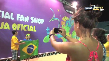 La Chica MT visitó el Fan Fest en Fortaleza