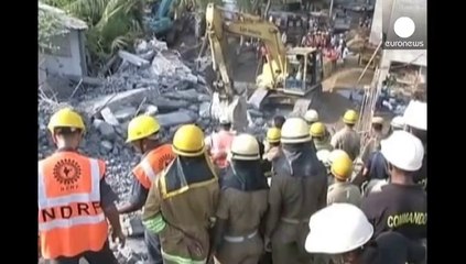 Over 100 trapped after building collapses in Chennai, India