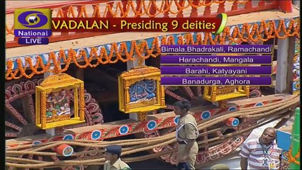 Annual Car Festival of Lord Jagannath - LIVE from Puri - 29 June 2014 pt3