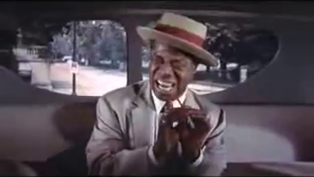 LOUIS ARMSTRONG singing in „High Society“ (1956, HD)