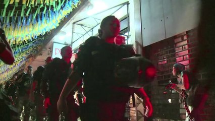 World Cup: Police use tear gas at protest outside Maracana