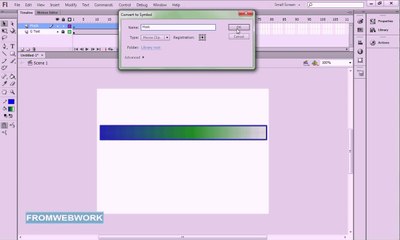 Gradient Color Text Mask