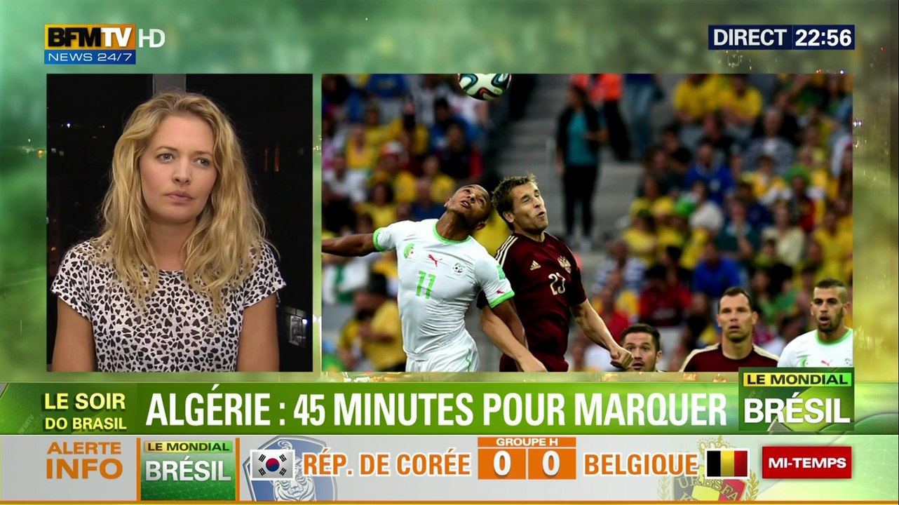 Algérie 0 - Russie 1 - Analyses des Consultants BFM TV à La 1 ère Mi-Temps