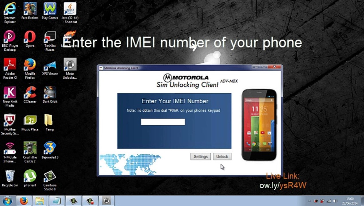 How To Unlock Motorola Moto G For Free video Dailymotion