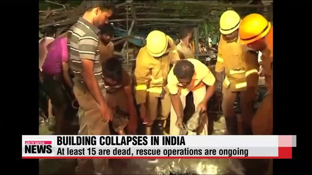 At least 15 dead after two deadly building collapses in India (2)