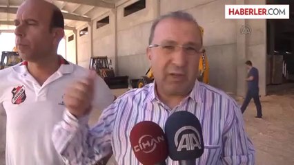 Halı üreten fabrikada yangın - Şehitkamil Kaymakamı Aydın -