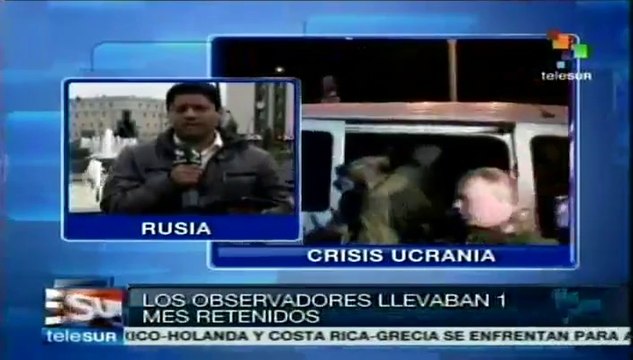 Rusia aplaude liberación de observadores por parte de soberanistas