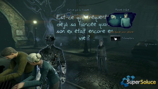 Murdered : Soul Suspect - Marche à suivre pour résoudre l'enquête annexe Coeur Brisé dans la Ville de Salem