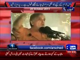 Another Lie of Pervez Rasheed Exposed, Arshad Sharif Plays Old Video Clip in Live Show