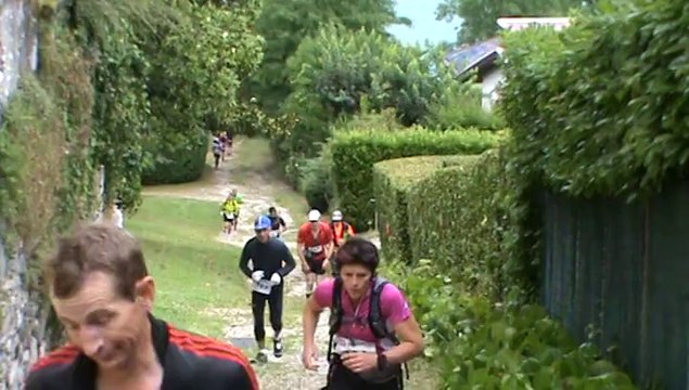 MONTEE TRESSERVE URBAN TRAIL AIX LES BAINS WALK AND RUN SECONDE PARTIE DE COURSE