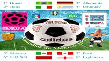 Mundial Mexico 1970 World Cup - Música - Composición gráfica