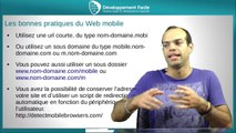 Comment developper pour le web mobile smartphones iPhone et tablettes iPad