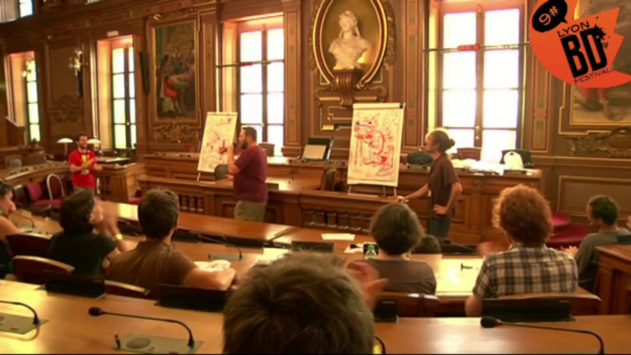 Battle à l'hôtel de ville de Lyon