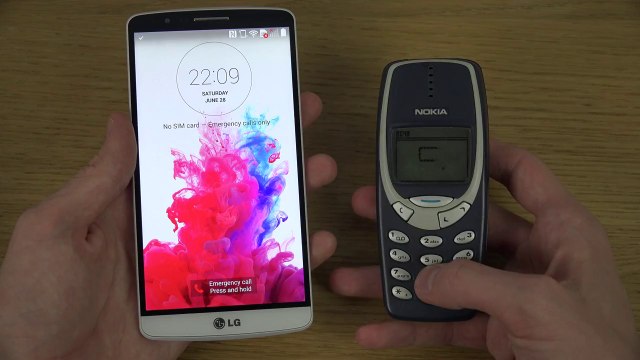 LG G3 vs. Nokia 3310 - Which Is Faster