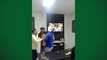 Muita emoção! Torcedor quebra tv após defesa de Julio Cesar em disputa de pênaltis