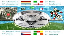 Mundial Italia 1990 World Cup - Un' Estate Italiana - Composición Gráfica