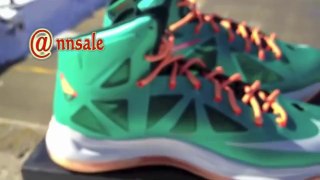 Cheap Lebron James Shoes Free Shipping,Lebron X Miami Dolphins On Feet replica Review 2014