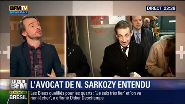 Le Soir BFM: Trafic d'influence, Bygmalion...: Cerné par la justice, Nicolas Sarkozy peut-il encore réussir son retour en politique ? - 30/06 10/10