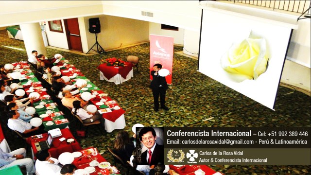 Conferencista Internacional para Congresos de Estudiantes Perú, México, Colombia, Chile, Ecuador.