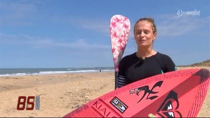 Stand Up Paddle : Portrait de Caroline Angibaud (Vendée)