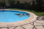 twin house in west golf 3 bedrooms 3 bathrooms with swimming pool for rent