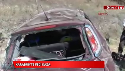 Otomobil takla attı