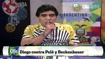 Maradona faz duras críticas a Pelé, Beckenbauer e Fifa