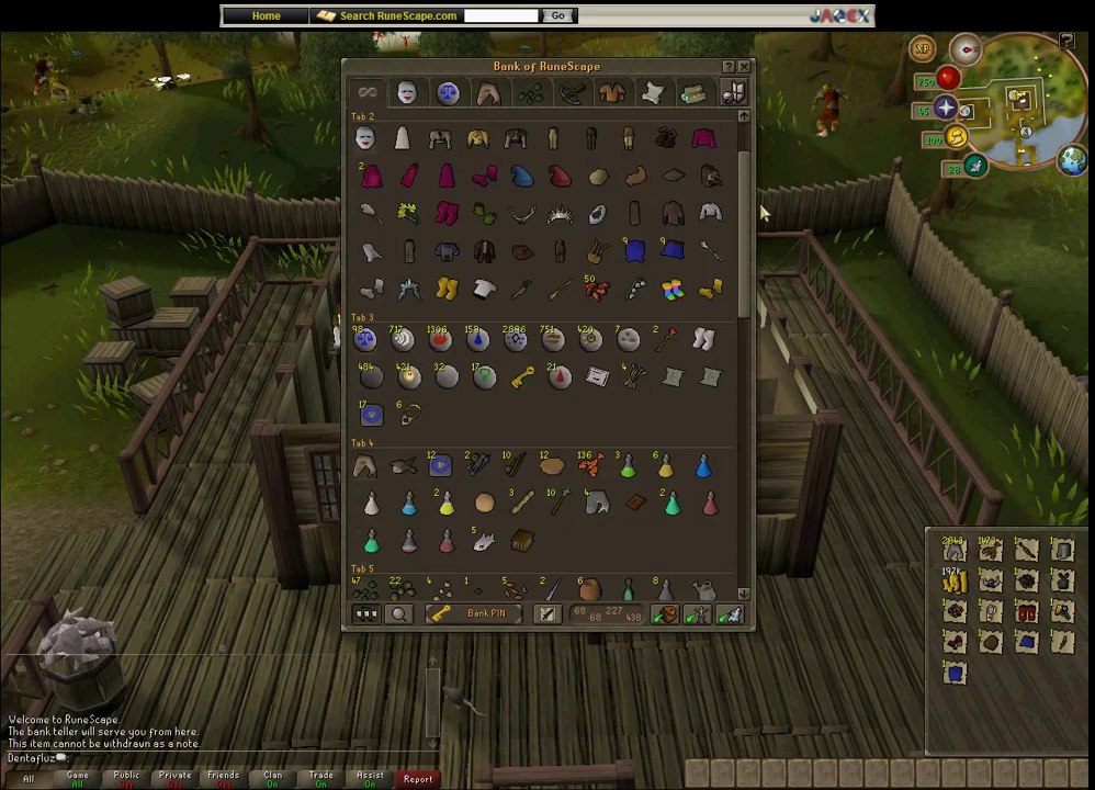 PlayerUp.com - Buy Sell Accounts - RuneScape - Selling lvl 95cb Account SOLD!@