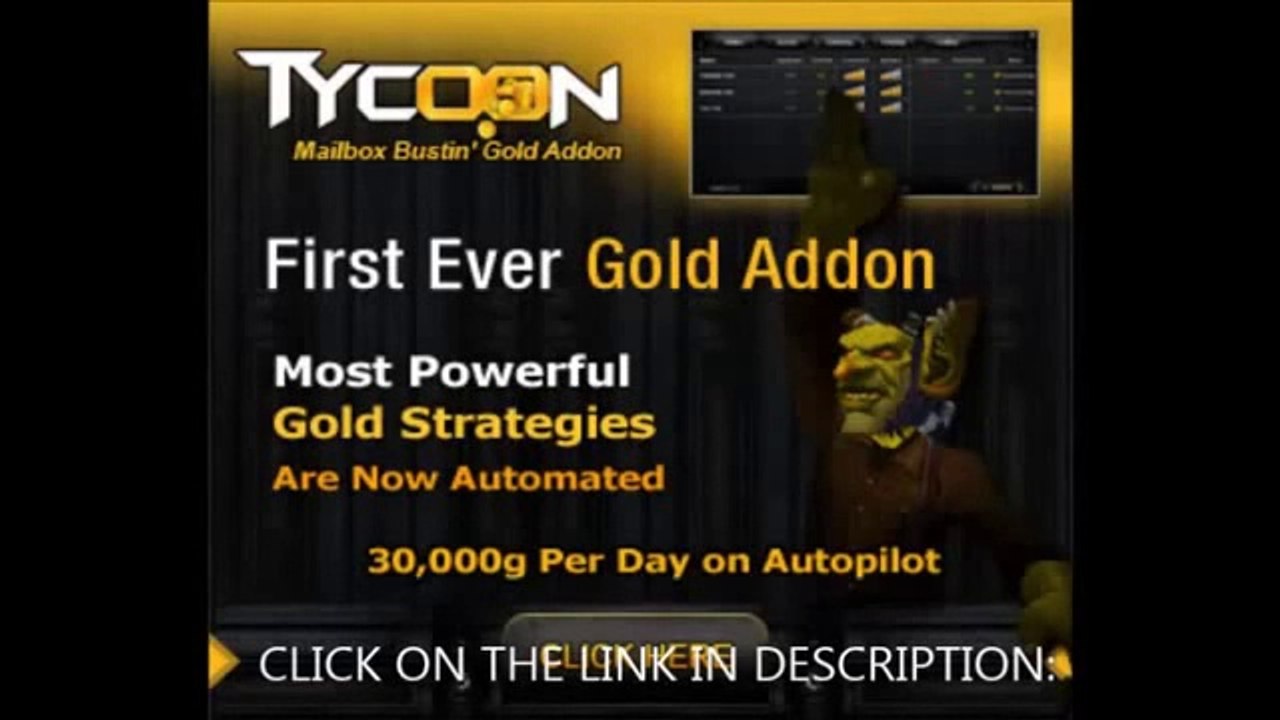 Tycoon Gold Addon Free Download World of Warcraft11 dynasty wow addons
