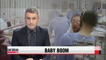 Number of newborns in Korea jumps in April