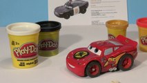 Play Doh Pixar Cars Police Officer Lightning McQueen from Play Doh Disney Cars2