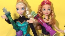 Disney Frozen Queen Elsa Musical Snow Wand with Princess Anna and Olaf dancing  lol  from Disney