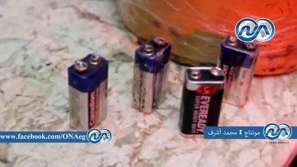 شاهد .. الأجهزة الأمنية تنجح فى تفكيك عبوة ناسفة وضعت فى موقع استهداف ضابط شرطة