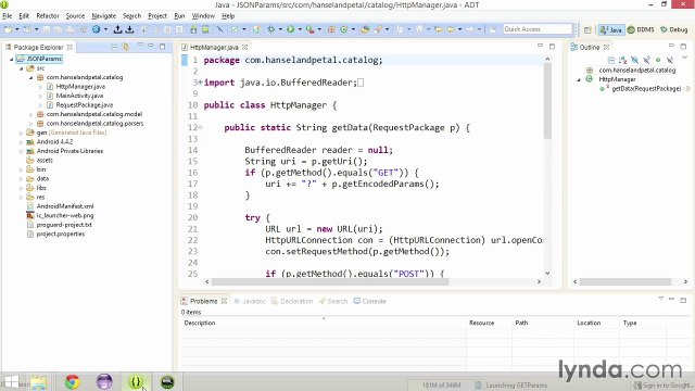 Connecting Android Apps to RESTful Web Services jsonparams