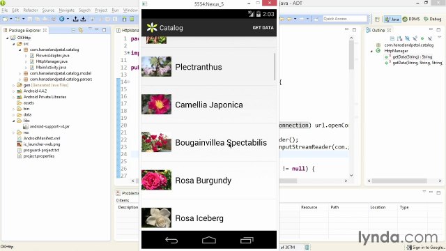 Connecting Android Apps to RESTful Web Services -okhttp