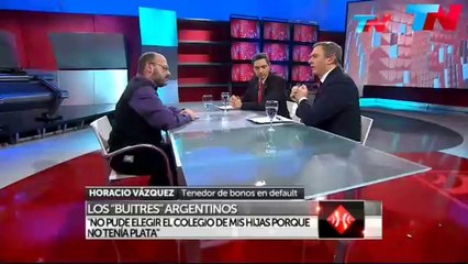 Horacio Vázquez: Tenedor de Bonos en Default