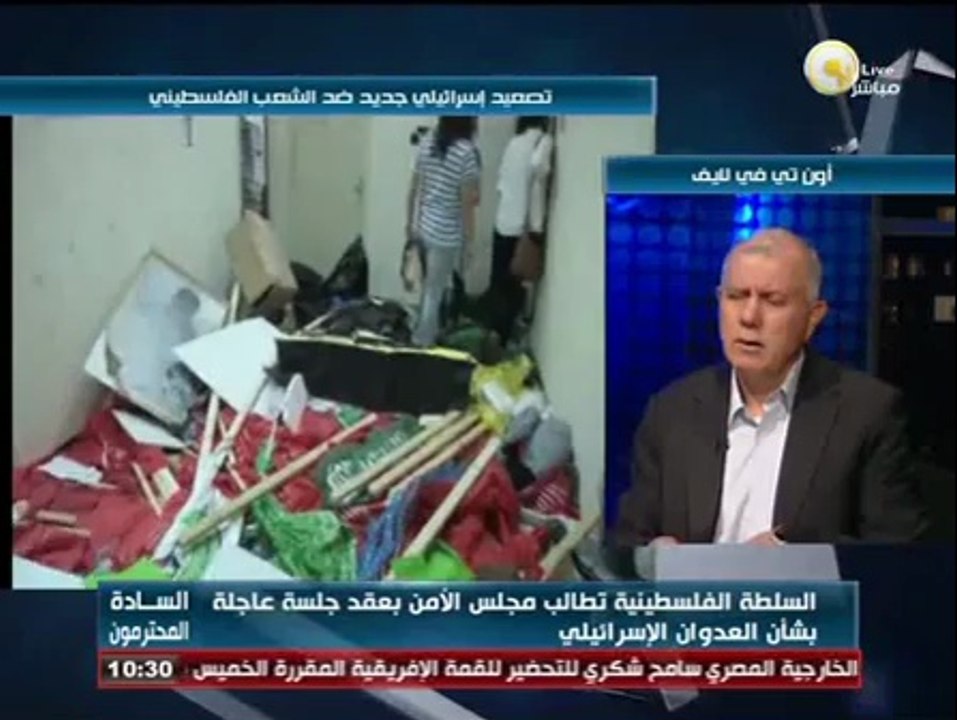 تصعيد إسرائيلي جديد ضد الشعب الفلسطيني .. د. بركات الفرا في السادة المحترمون