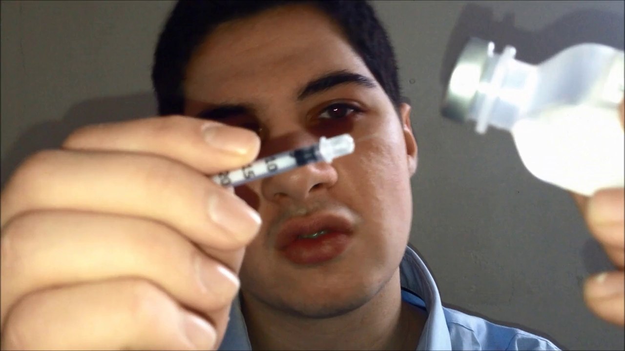 Saline injection tutorial video Dailymotion