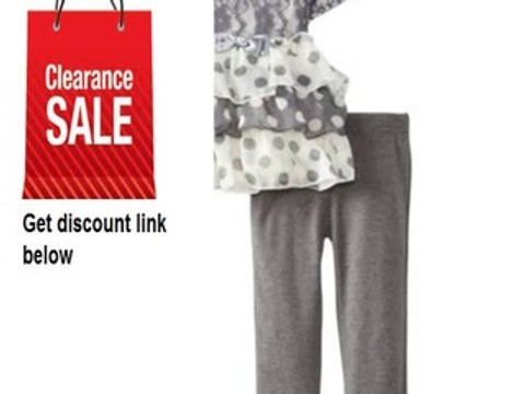 Cheap Deals Little Lass Baby-Girls Infant 2 Piece Polka Dot Chiffon Legging Set Review
