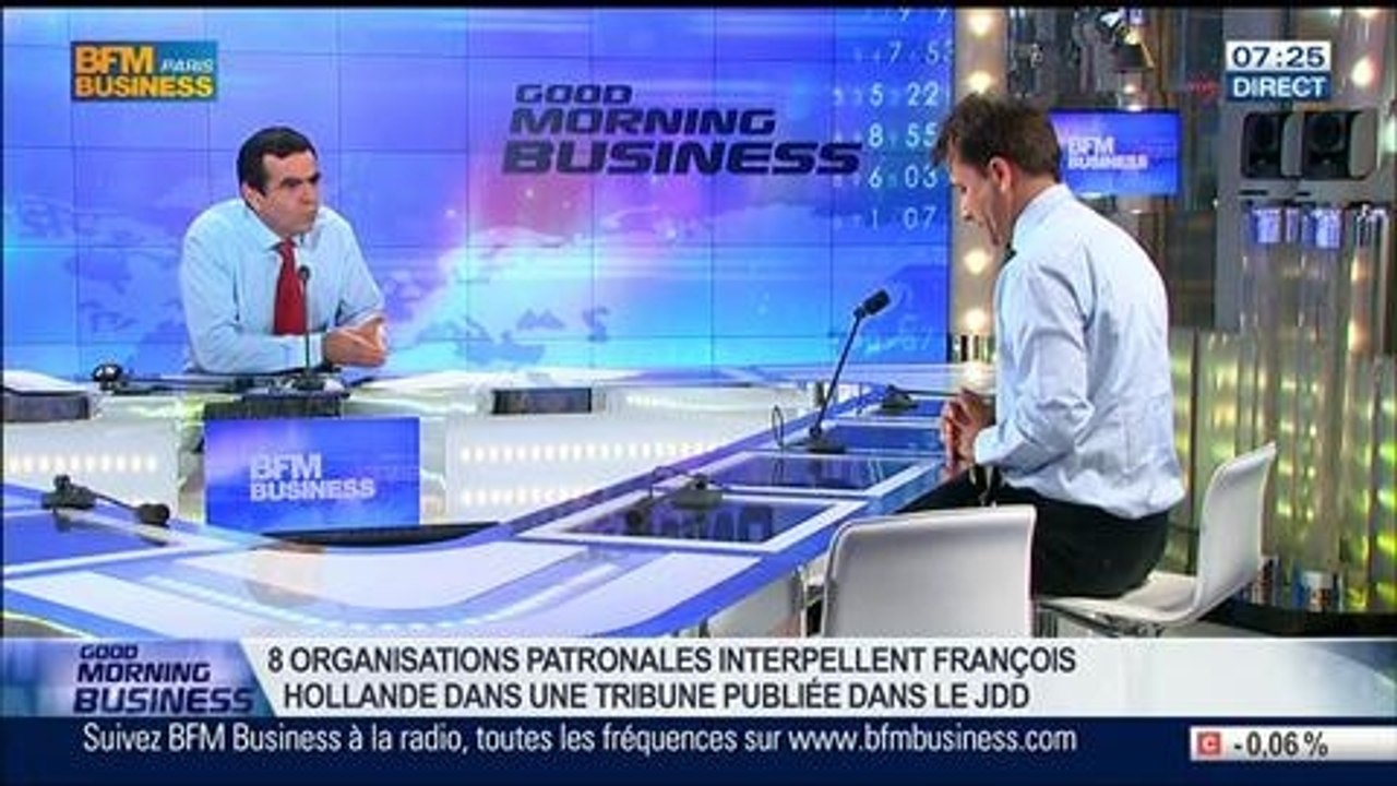 Pacte de responsabilité: "Aujourd'hui, rien n'a été fait", Thibault Lanxade, dans GMB - 30/06