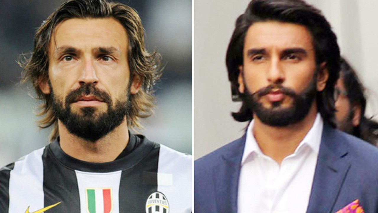 Ranveer Singh Looks Like Andrea Pirlo