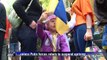 Pro-Ukraine activists protest against ceasefire in Kiev