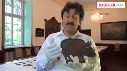 Hacivat Gölge Oyununa Ait Nadide Koleksiyonlardan Biri Almanya'da Köln Üniversitesi'ne Ait. Toplam...