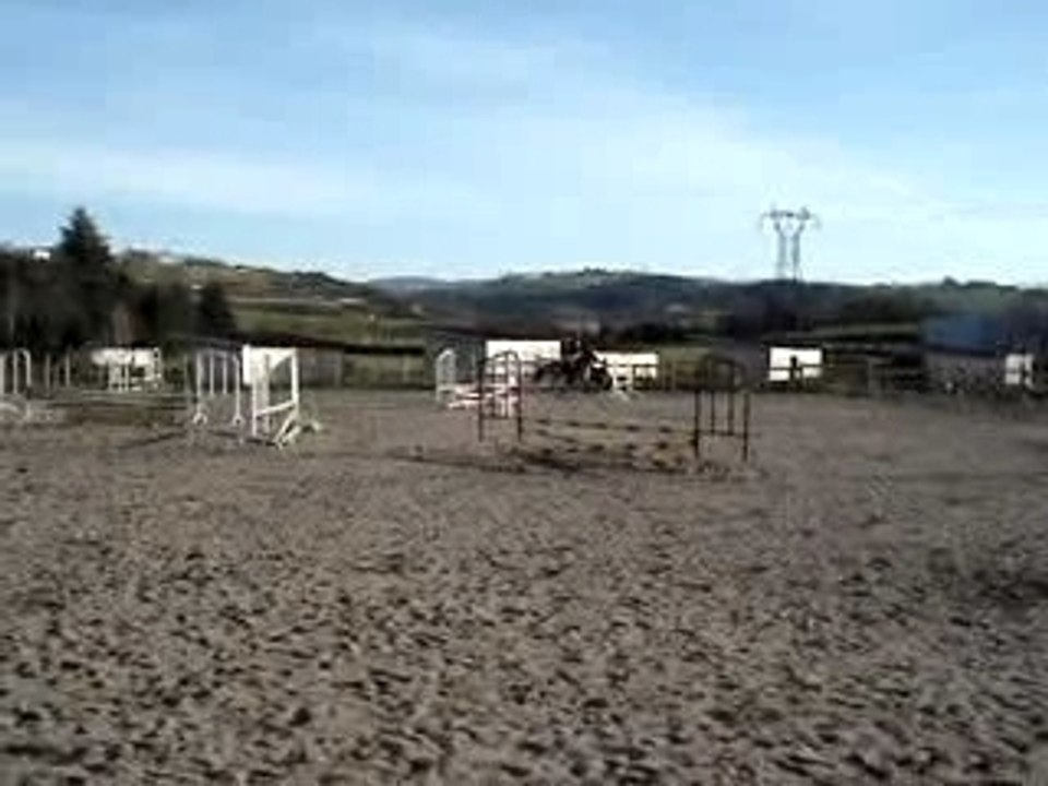 marion et son cheval cristal